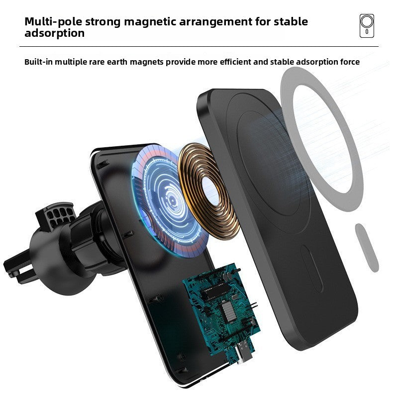 Car Mount, Wireless Fast, Charging Phone Holder