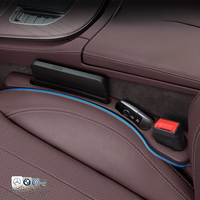 Seat gap filler strip